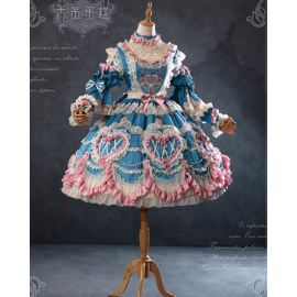 Antique Cake Hime Lolita Dress by Bramble Rose (BRR01)